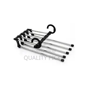 5 In1 Wardrobe Multi-Functional Foldable Trousers Pants Rack