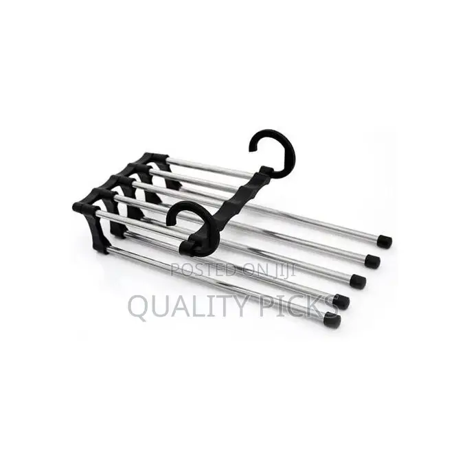 5 In1 Wardrobe Multi-Functional Foldable Trousers Pants Rack