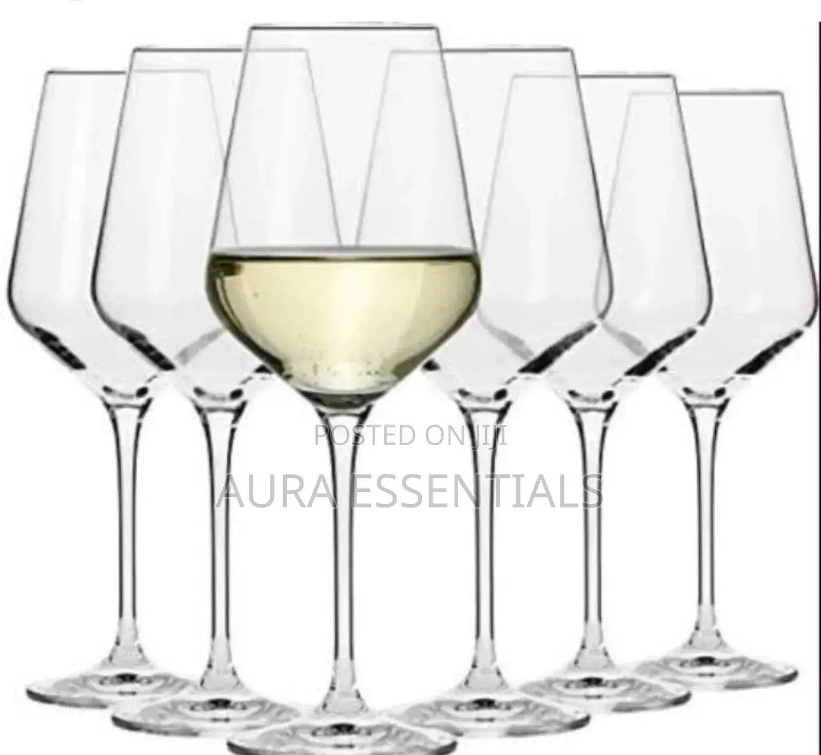 Diamond Stem Wine Glasses (6pcs/)