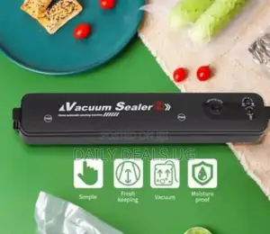Portable Electric Black Vacuum Sealer