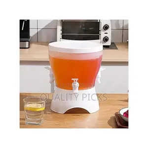 Rotating Beverage Dispenser With 3 Compartments