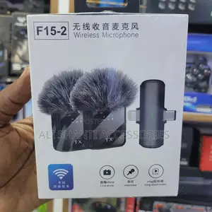 F15-2 Lavalier Wireless Type-C and iPhone Mini Microphone