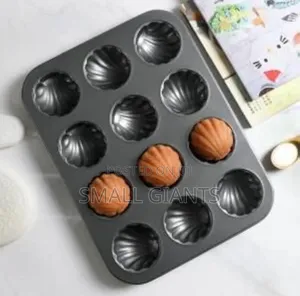 Shell Shape Cookies and Cupcake Baking, Muffin Tray