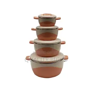 4 Pieces Insulated Hot Pot Dishes Food Container Casseroles