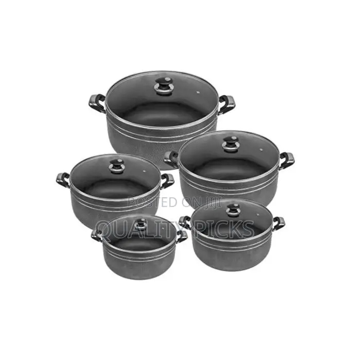 Tornado 10 Piece Tornado Non-Stick Saucepan Cookware Pots