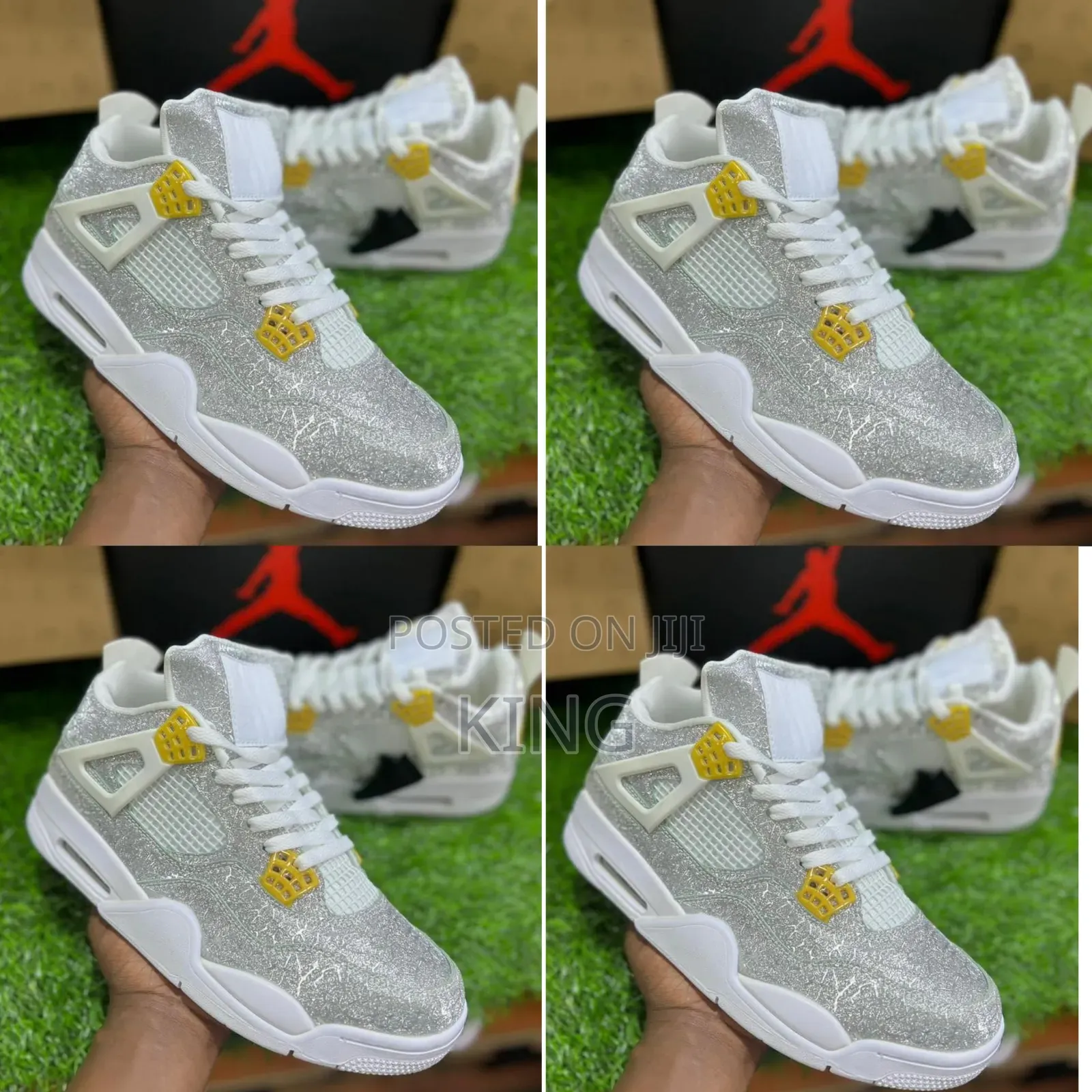 Air Jordan 4 Retro" Sneakers.
