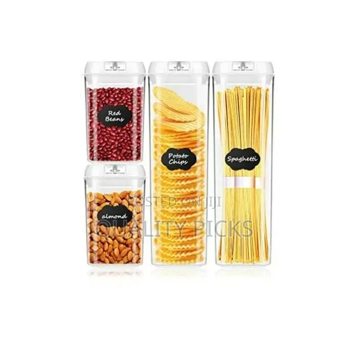 McIrco 4 Piece Airtight Sugar Bowl Containers