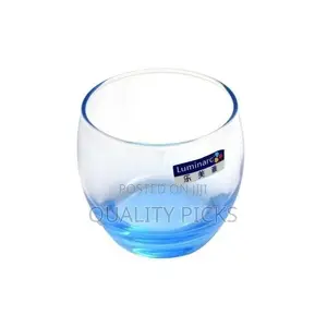 Luminarc 6 Pieces of Oval Luminarc Glasses-Blue.