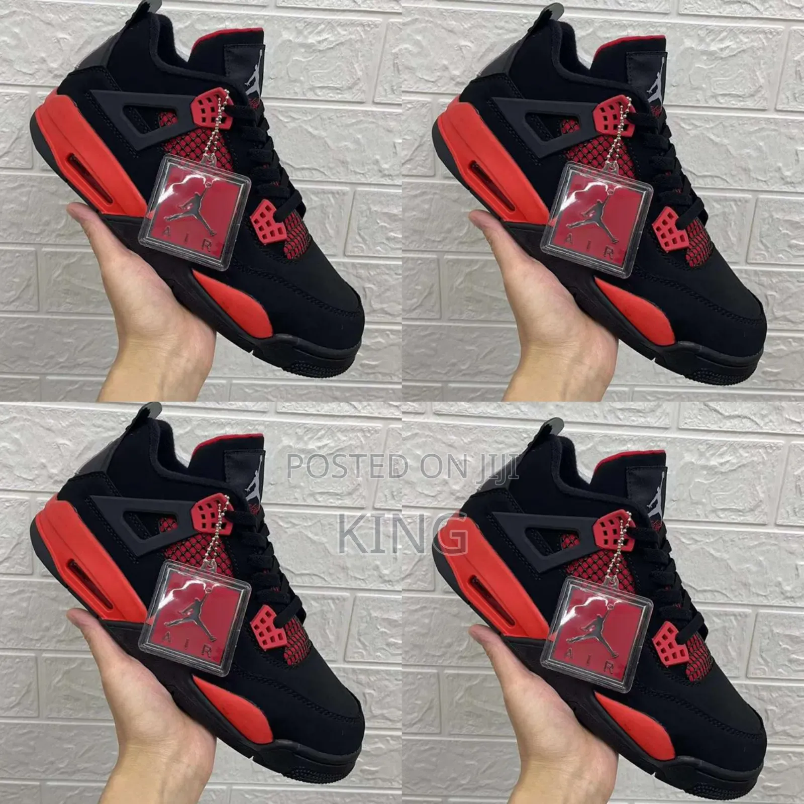 Jordan 4 Retro ‘Red Thunder’ Sneakers