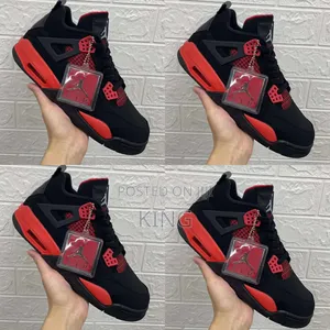 Jordan 4 Retro ‘Red Thunder’ Sneakers