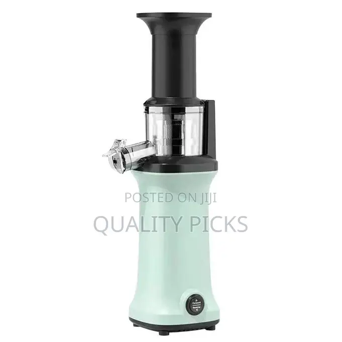 Electric Slow Juicer Fruit Blending Machine- Black.