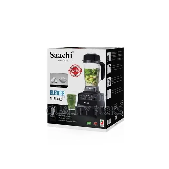 Saachi 2L Multi-Functional Heavy-Duty Commercial Blender