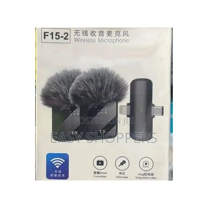 F15-2 Lavalier Microphone Cordless Microphone