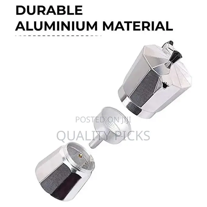 Coffee Maker Moka Pot Top Expresso Latte Stove Percolator