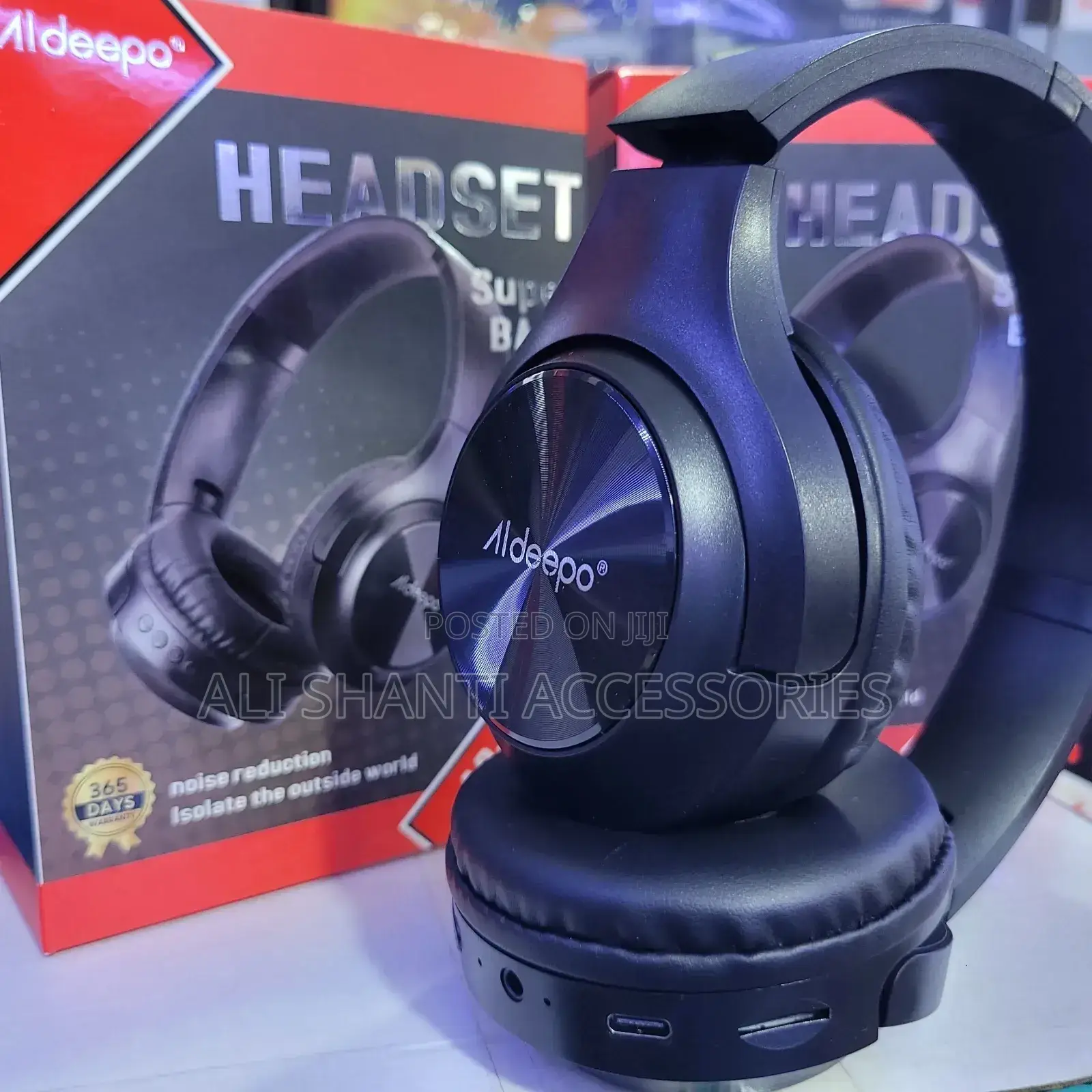 Quality Sound Aldeepo Super Bass Headphone Wireless