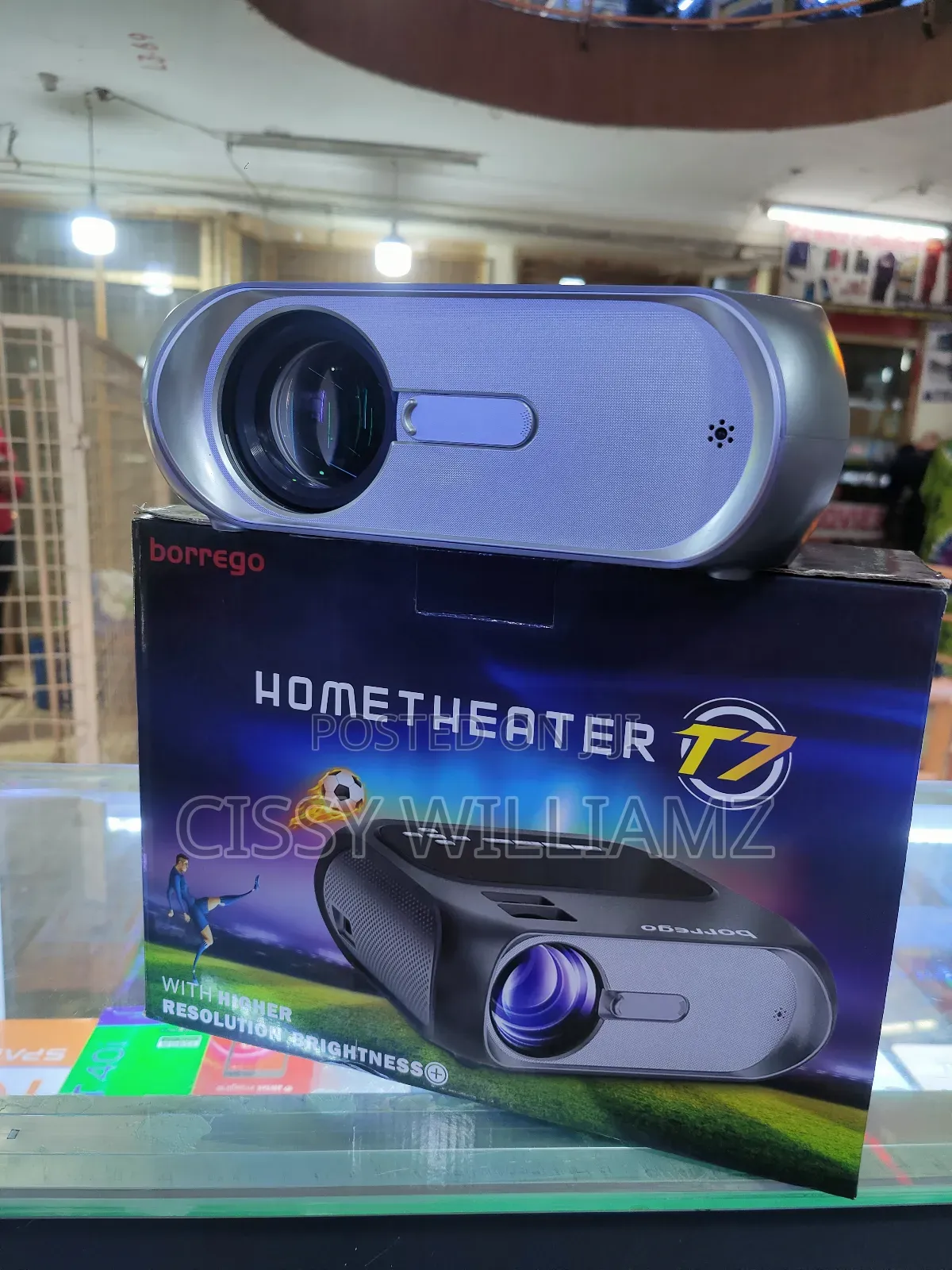 Borrego T7 Smart LED Projector/T7 Multimedia Smart Projector