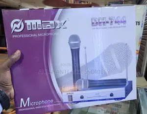 Max Professional Wireless Microphone DH-744