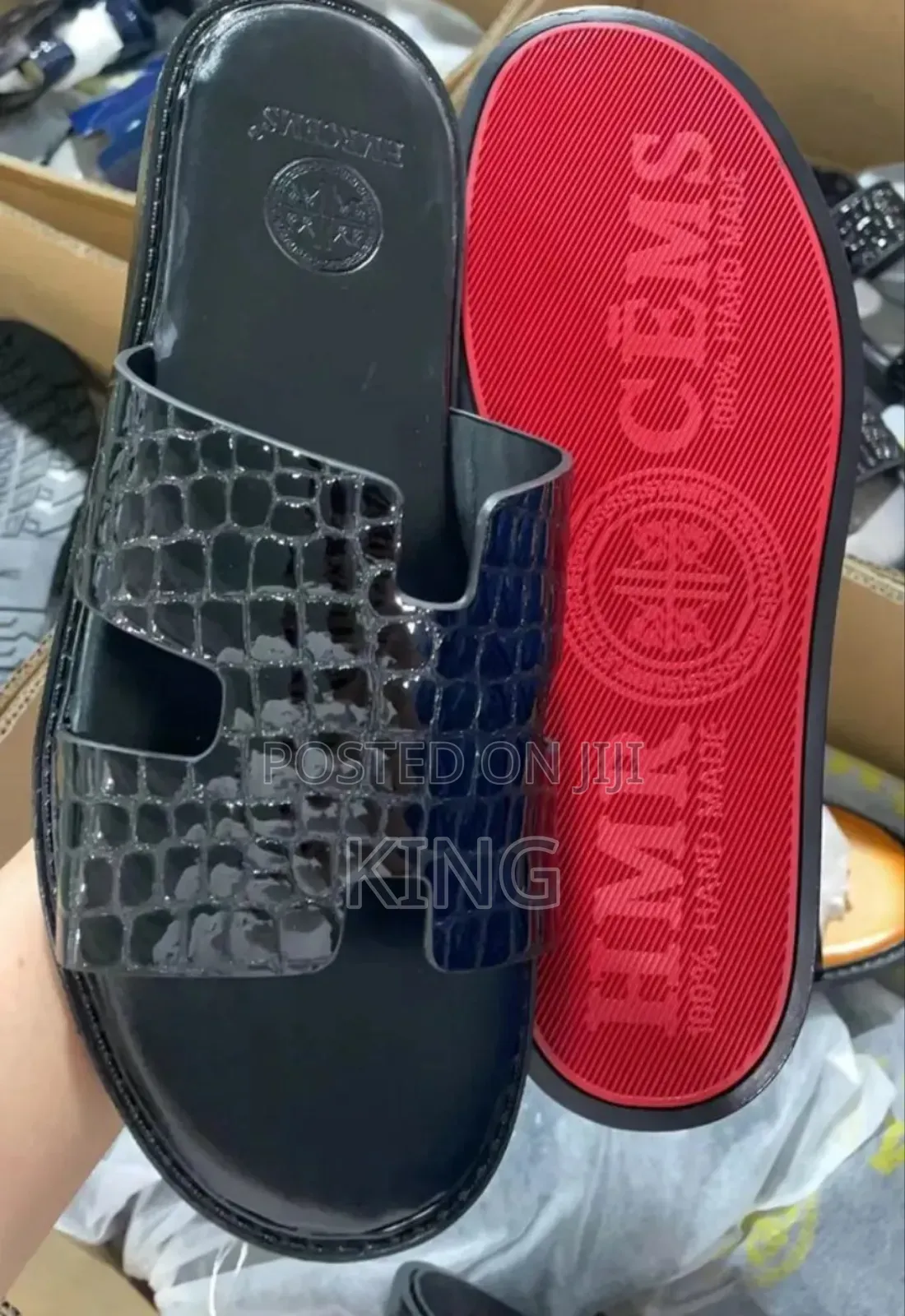 Leather Sandals. Italy Make