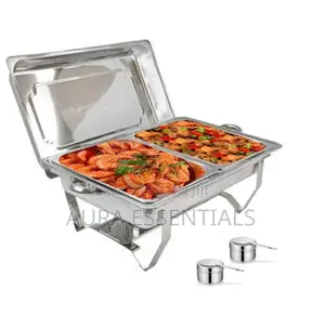 Stainless Steel Double Chaffing Dish 11L