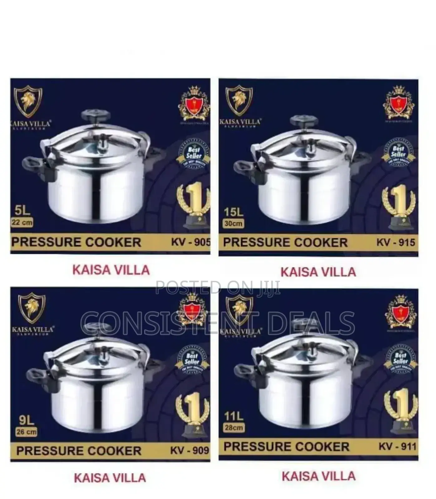 7 Litre Kaisa Villa Pressure Cooker