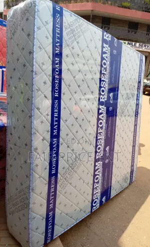 Premium High Density Mattress. Rose Foam. 6*6*8.( White)