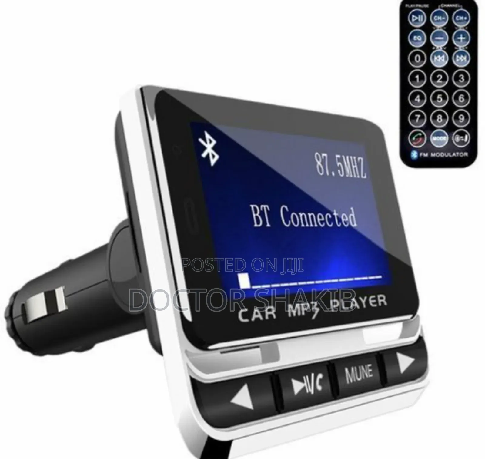 LCD Screen Wireless Transmitter Bluetooth Car Mp3 Player-New