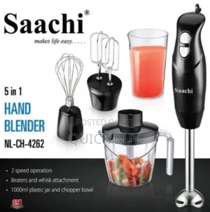 Handy Premium Original Saachi 5in 1 Hand Blender Versatile