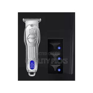 Shinon LCD Trimmer Electric Hair Clipper USB Machine