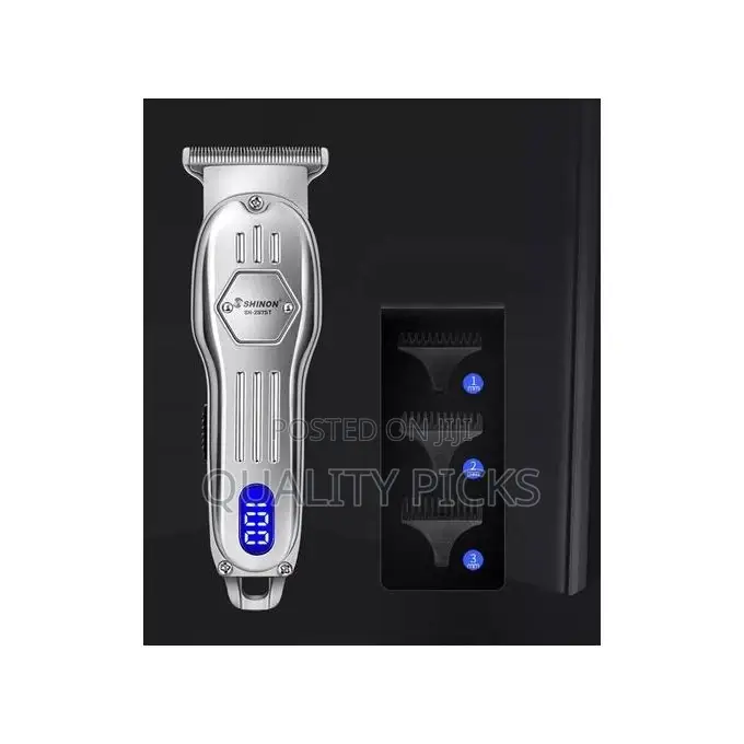 Shinon LCD Trimmer Electric Hair Clipper USB Machine
