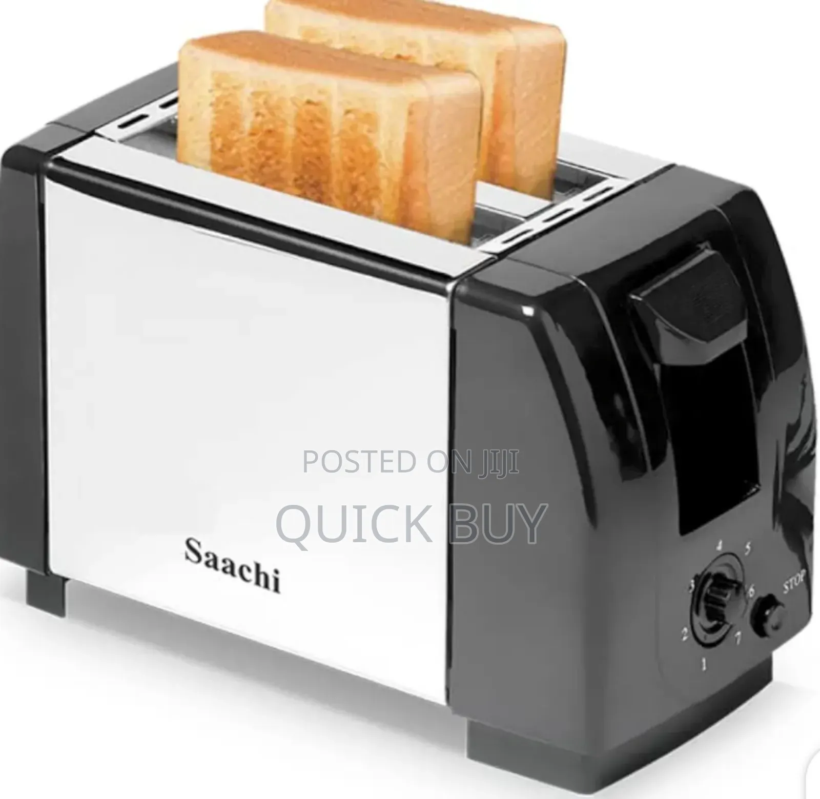 Smart Kitchen Professional Saachi Stainless 2 Slice Toaster