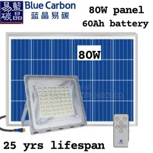 5.0 Blue Carbon Wawa Solar Flood Lights Gm