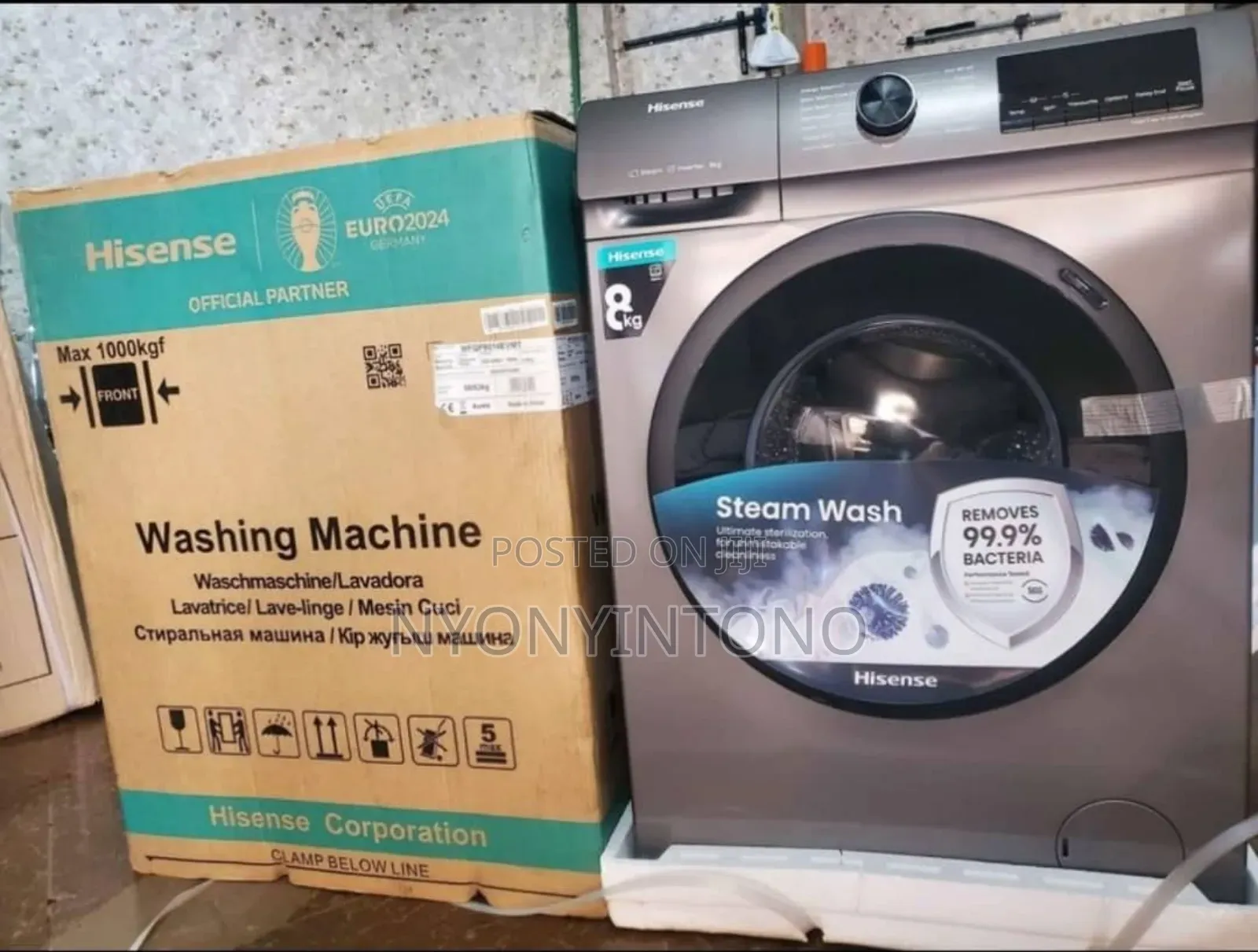 Hisense 8kg Automatic Washing Machine