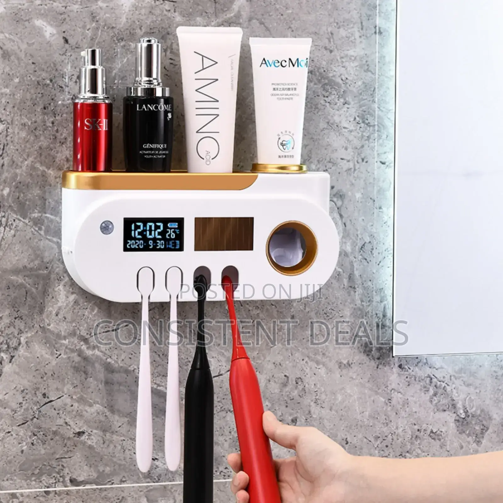 Wall Mounted Toothpaste Dispenser
