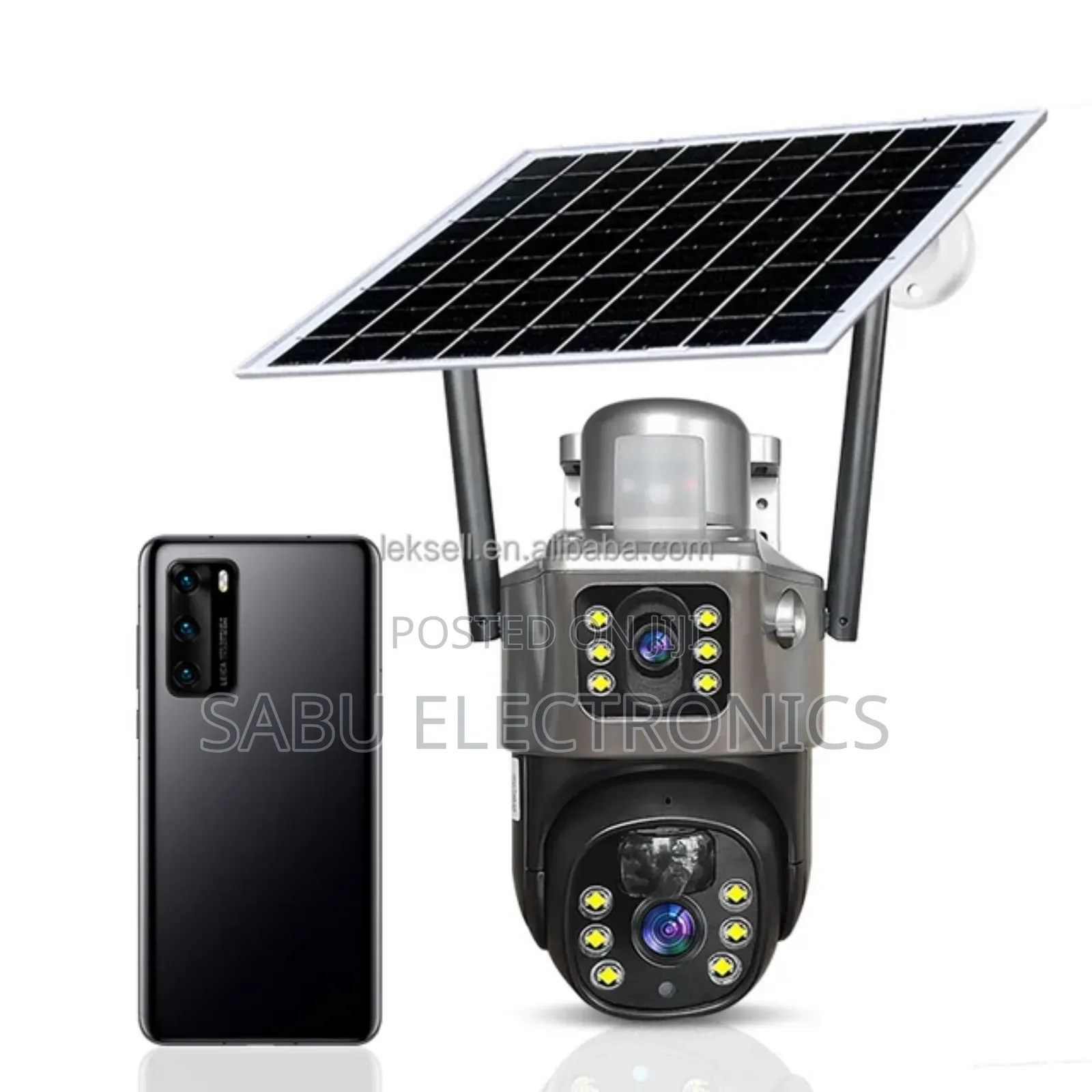 Solar Security Surveillance Camera- 4g Smart- Eseecloud