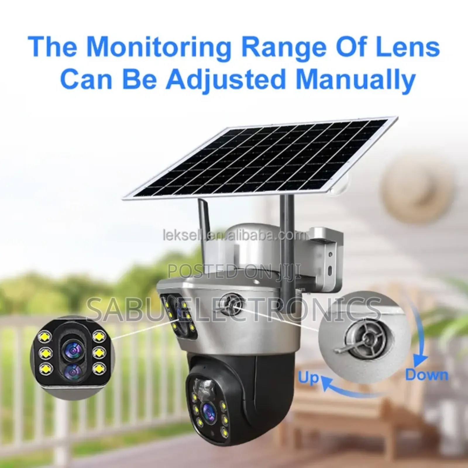 Solar Security Surveillance Camera- 4g Smart- Eseecloud