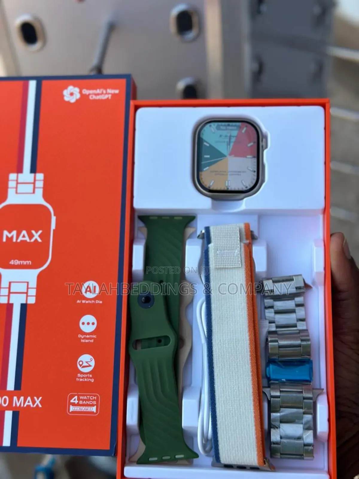 Max Smart Watch 4 in One