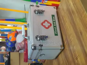 First Aid Box Home Storage Lock Box for Medicine