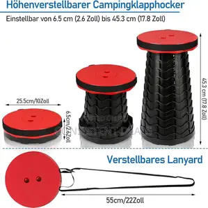 Foldable Portable Camping Stool