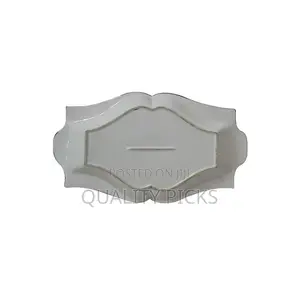 Design Serving Platter - Silver