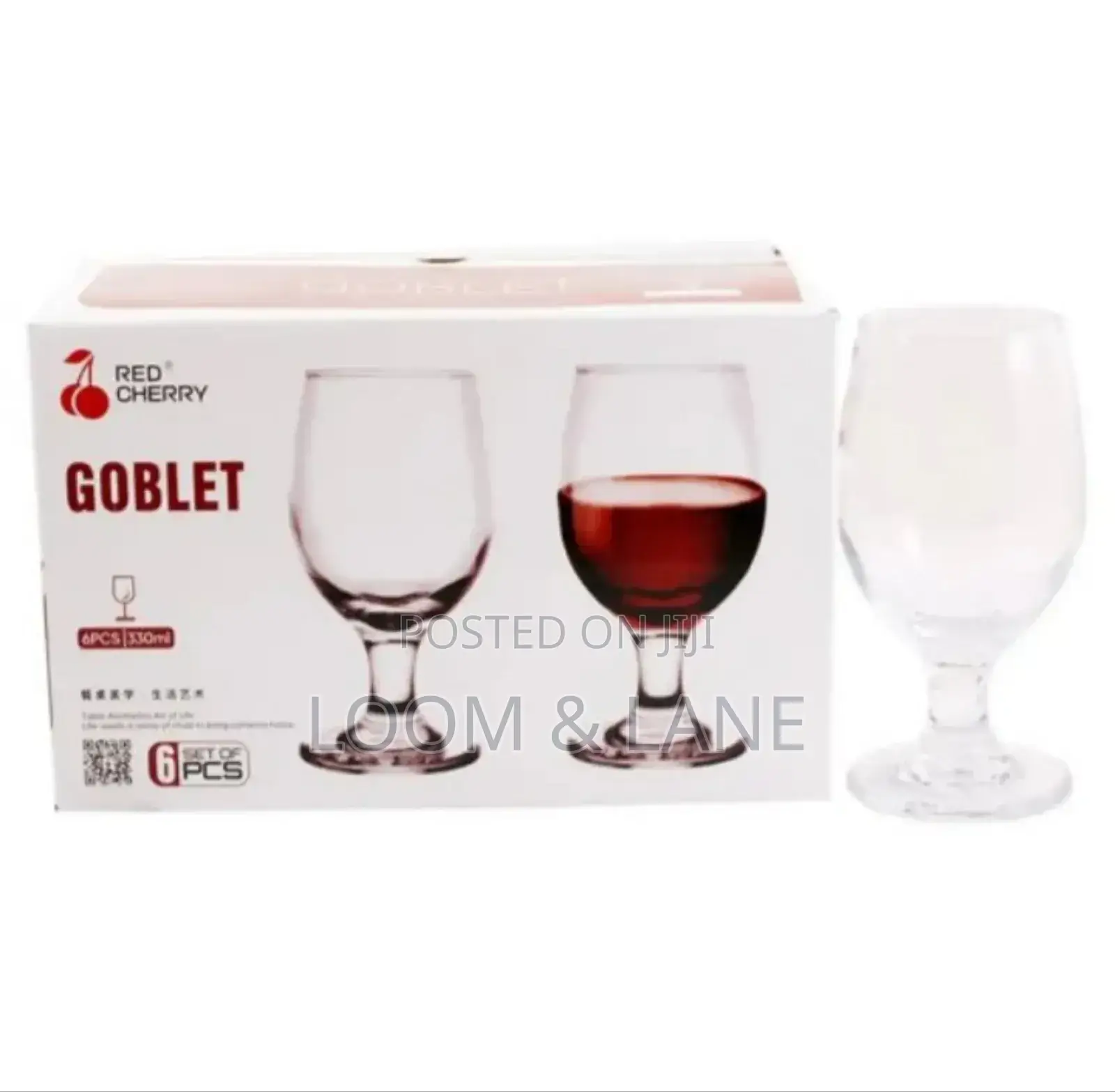 6pcs Goblet Glass Set