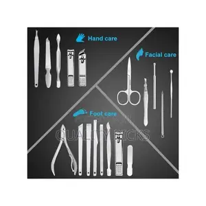 Manicure Nail Care Pedicure Kit-19 in 1 Grooming Kits