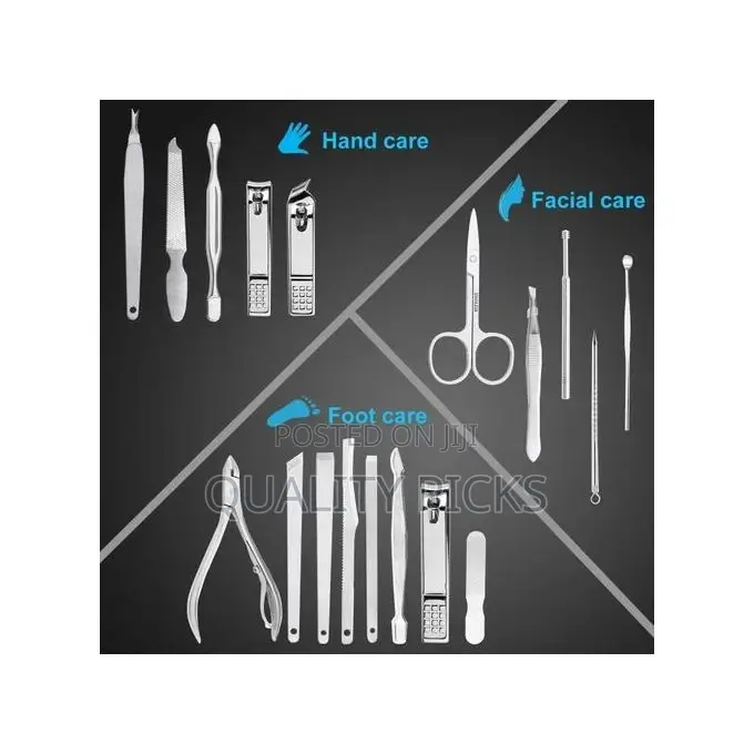 Manicure Nail Care Pedicure Kit-19 in 1 Grooming Kits