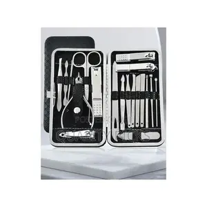 Manicure Nail Care Pedicure Kit-19 in 1 Grooming Kits