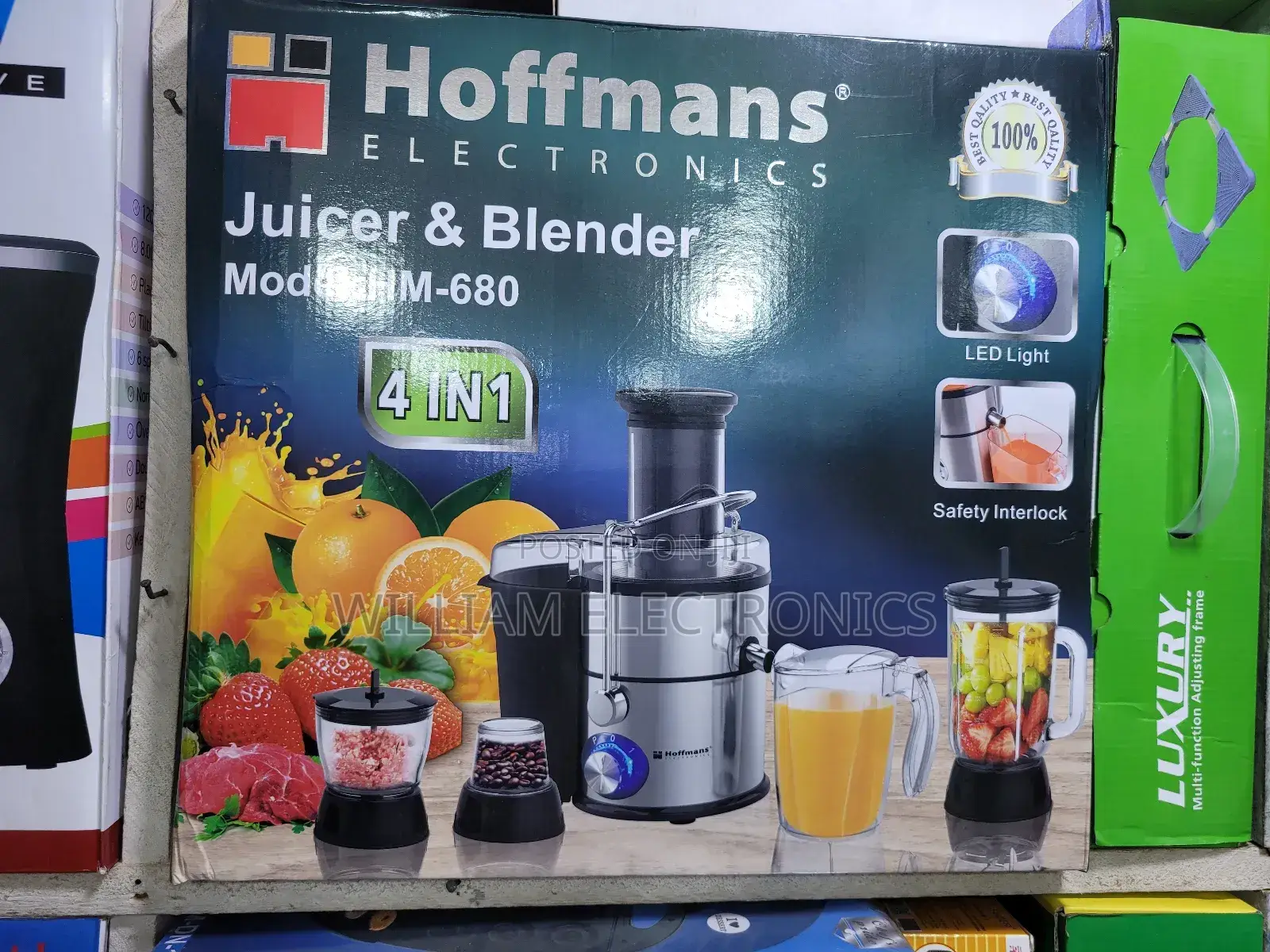 2 Speed Control Hoffman Juicer Blender/Hm- 680 Blender