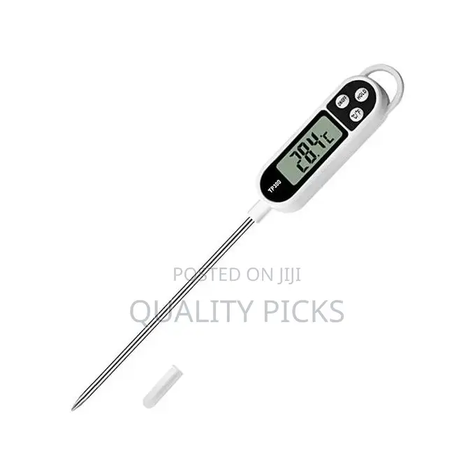 Digital Universal Kitchen Food Cooking Thermometer-White