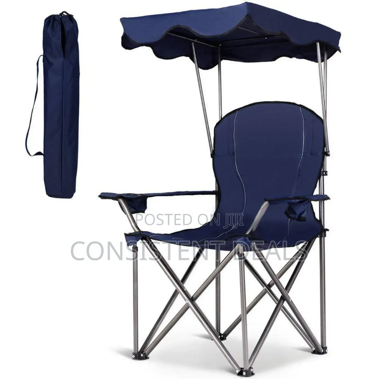 Camping Recliner Chair With Umbrella