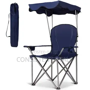 Camping Recliner Chair With Umbrella