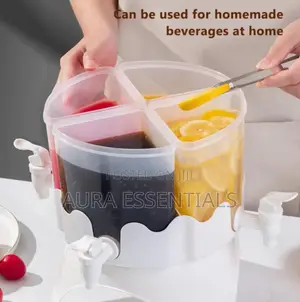Rotatable and Large Capacity Beverage Dispenser