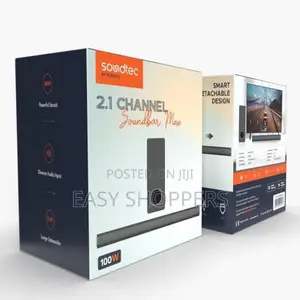 Porodo Soundtec 2.1 Channel Soundbar Max Subwoofer