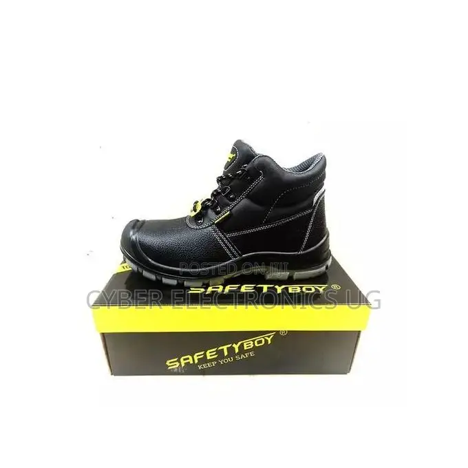 General Safety Boy Heavy Duty Safety Shoes Bootsblack